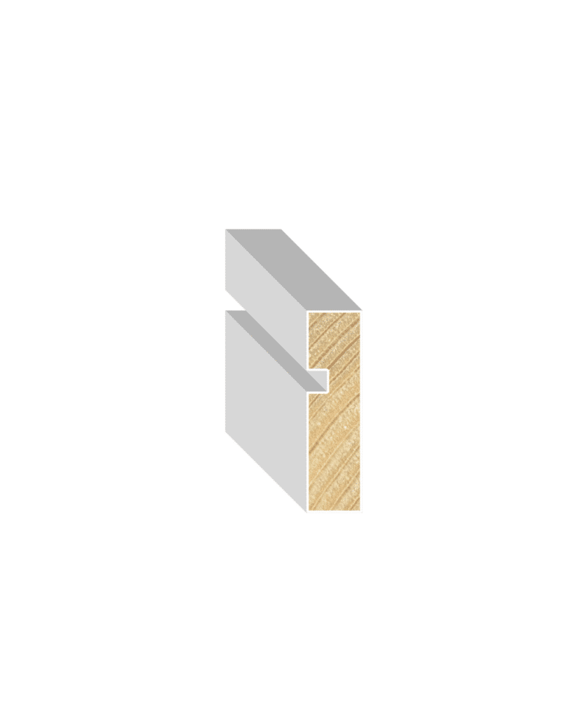 Casing 1X3 Reversible Pine