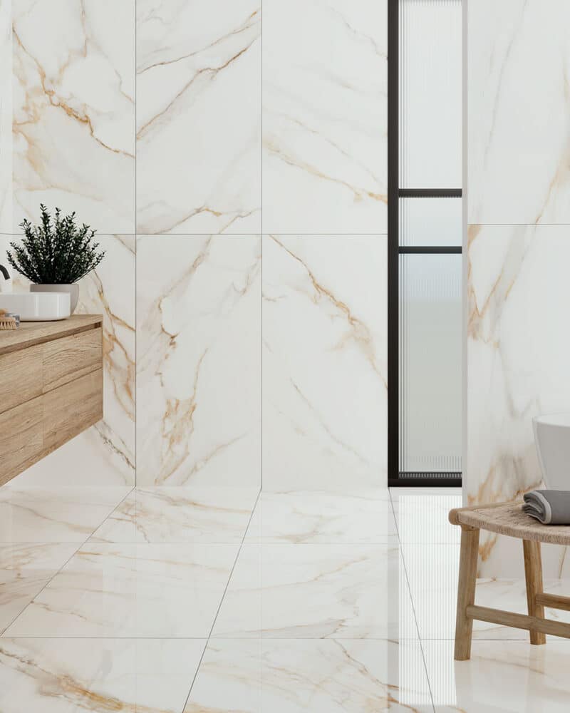 Lumiere Satin 24" x 48" Porcelain Tile - Image 2