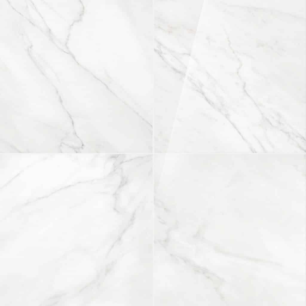 Verona White 24 x 24 Porcelain Tile